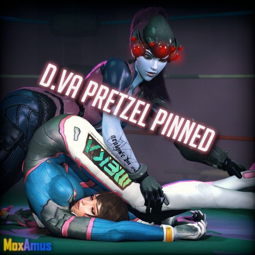 MoxAmus – D.va Pretzel Pinned Porn Comics