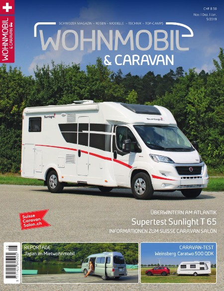 WOHNMOBIL und CARAVAN No 05.2019 WOHNMOBIL und CARAVAN No 05.2019