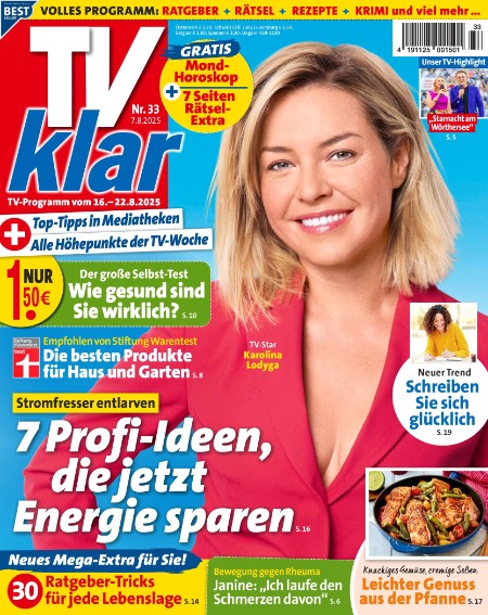 TV Klar 7.8.2025 TV Klar 7.8.2025