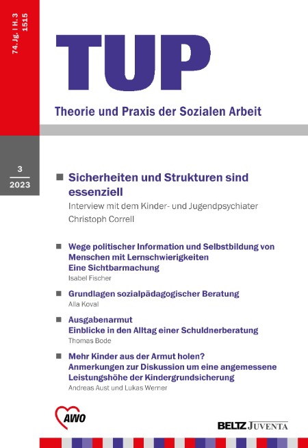 TUP Theorie und Praxis 3.2023 TUP Theorie und Praxis 3.2023