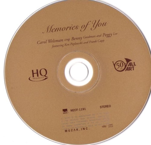 Carol Welsman - Memories Of You (2009) Lossless