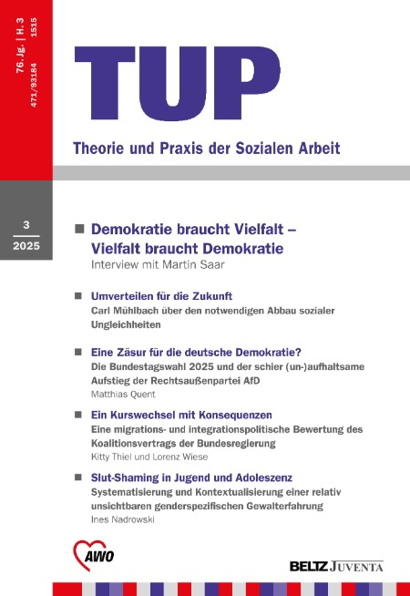 TUP Theorie und Praxis 3.2025 TUP Theorie und Praxis 3.2025