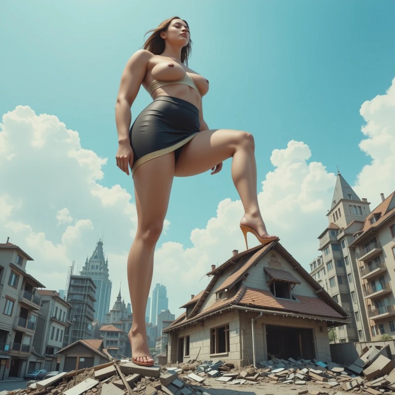 Boedha1987 - Giantess in the city AI Porn