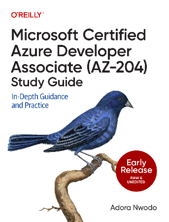 Cover: Microsoft Certified Azure Developer Associate Study Guide - Adora Nwodo