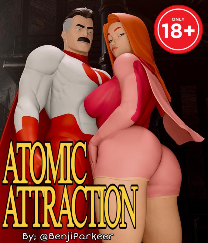 BenjiParkeer - Atomic attraction (Atom Eve X OmniMan) 3D Porn Comic