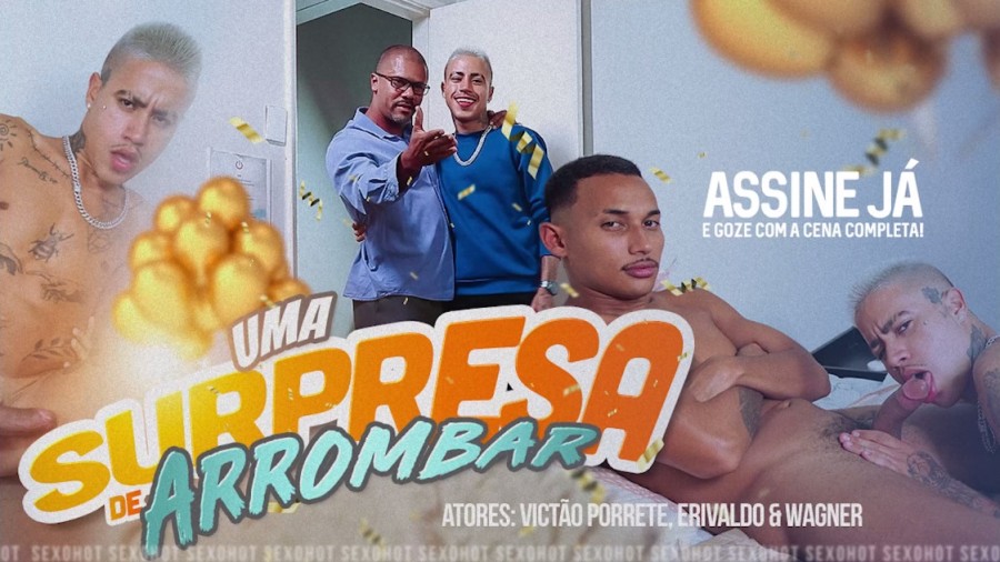 HotBoys - Victor Porrete fuck Erivaldo Ribeiro