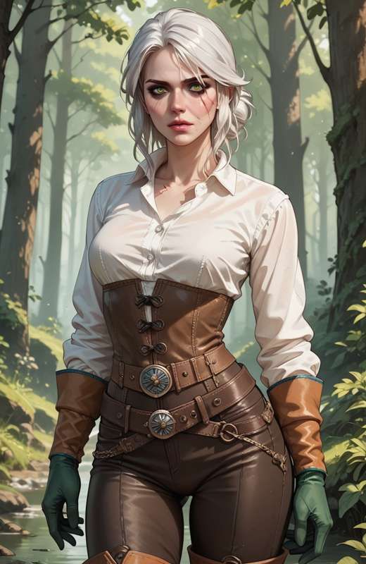 Lapato AI -The Last Lesson Gerald and Ciri AI Porn