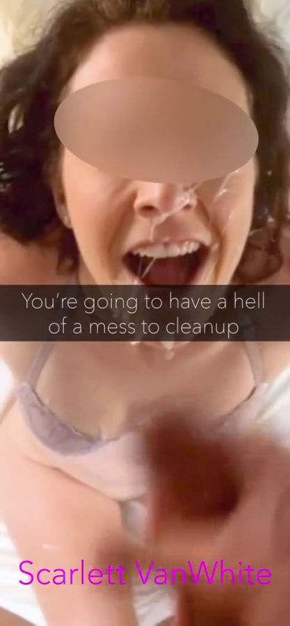 Scarlett VanWhite  Sexy Hotwife Sends Cuckold Captions Snaps To Her Hubby While She Gets a Facial Scarlett VanWhite (Onlyfans) SD 1080p