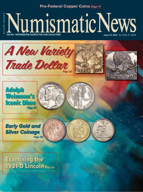 Numismatic News – August 19, 2025
