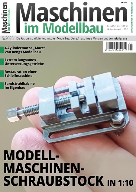 Maschinen im Modellbau 5.2025 Maschinen im Modellbau 5.2025