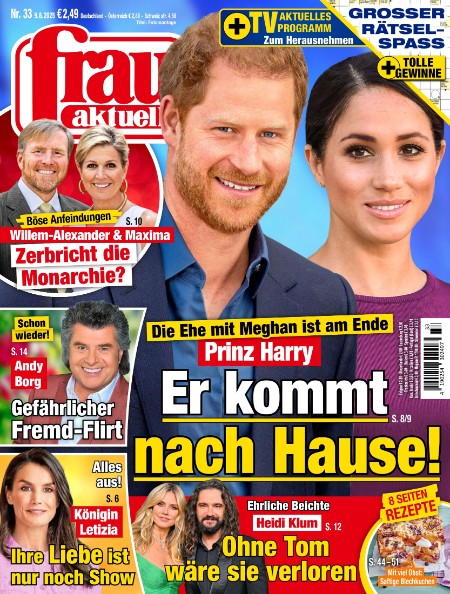 frau aktuell 9.8.2025 frau aktuell 9.8.2025