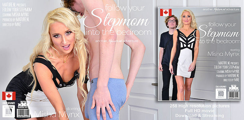 He Follows His Hot Stepmom Into The Bedroom: Misha Mynx (35) (Mature.nl) FullHD 1080p
