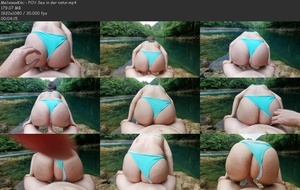 MelissaxKiki - POV Sex in der natur