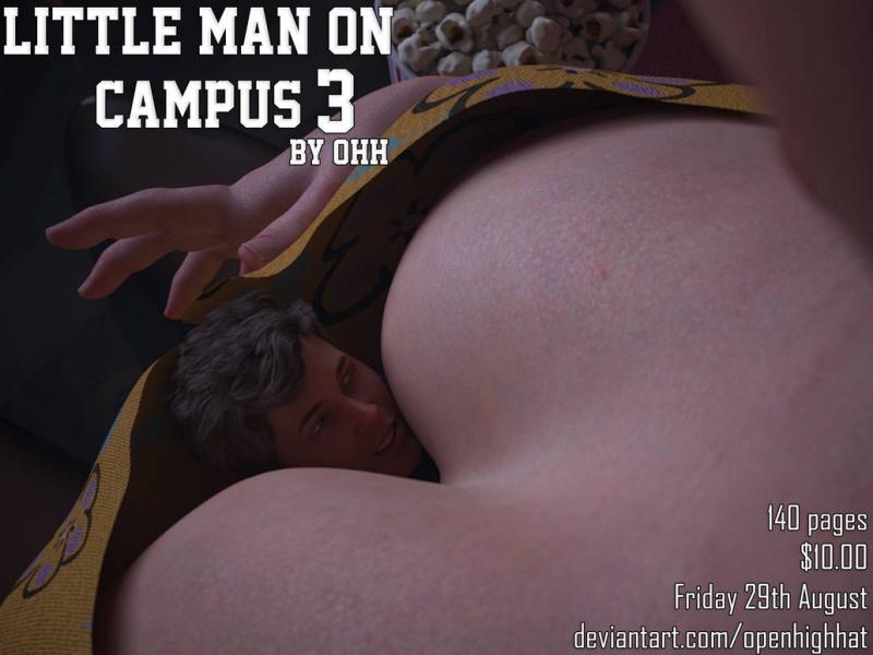 OHH - Little Man On Campus 3 - Ongoing 3D Porn Comic