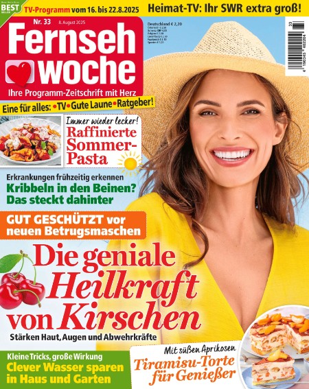 Fernsehwoche 8.8.2025 Fernsehwoche 8.8.2025