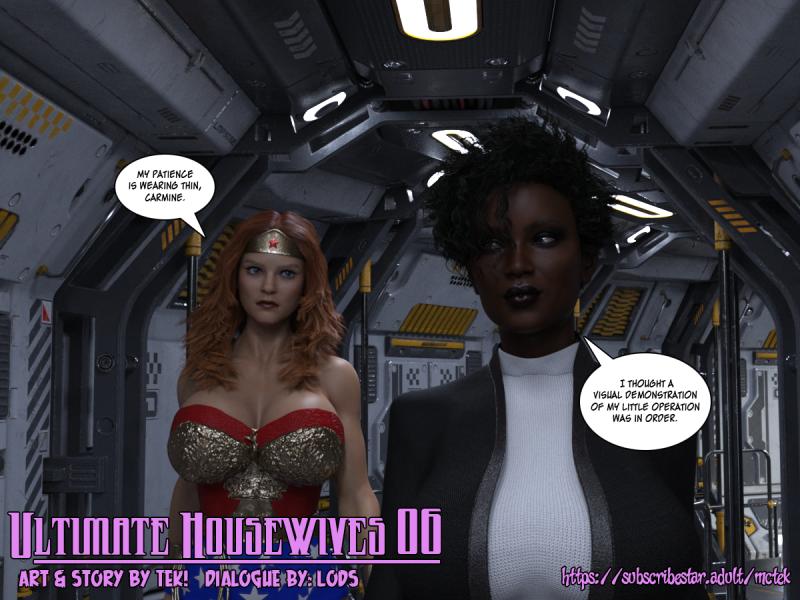McTek - Ultimate Housewives 6 3D Porn Comic