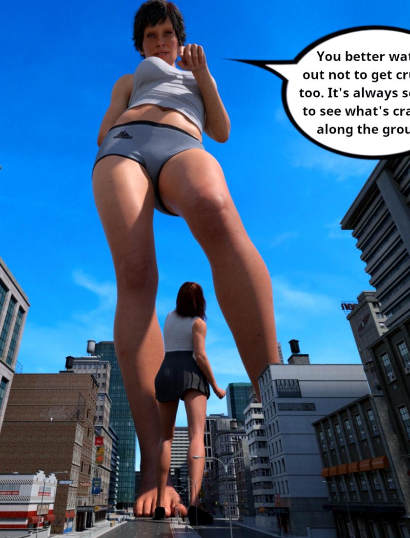 Scarlett-GTS - Don't Want To Be Tiny 3D Porn Comic