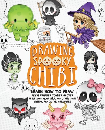 Cover: Drawing Spooky Chibi - Tessa Creative Art