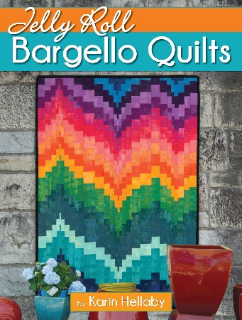 Cover: Jelly Roll Bargello Quilts - Karin Hellab