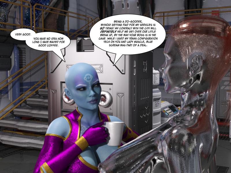 McTek - Ultimate Housewives 4 3D Porn Comic