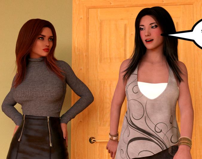 MantInTheHand - Angie And Lena 3D Porn Comic