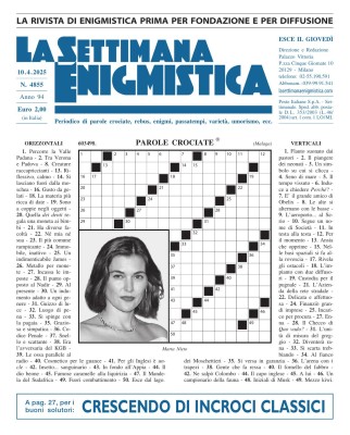 La Settimana Enigmistica N.4855 - 10 Aprile 2025