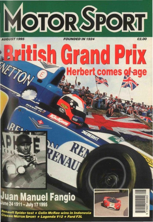 Motor Sport Retros - August 1995