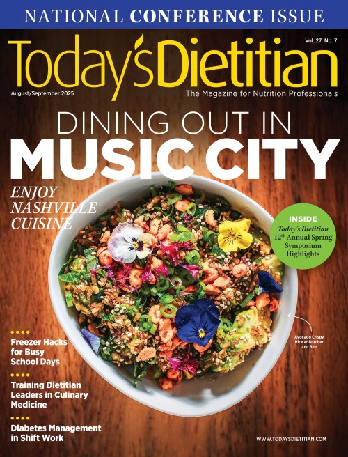 Today's Dietitian - August/September 2025
