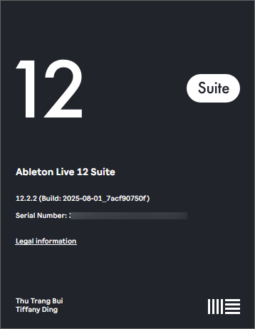 Ableton Live Suite 12.2.2