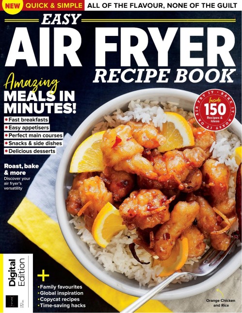 Easy Air Fryer Recipe Book – 5th Edition 2025