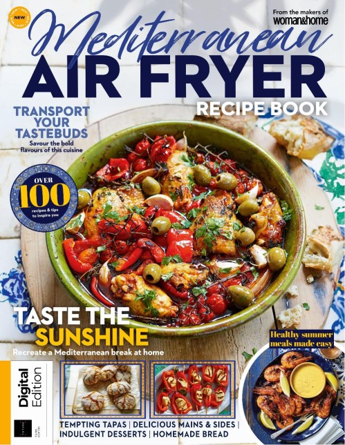 Mediterranean Air Fryer Recipe Book – 3rd Edition 2025
