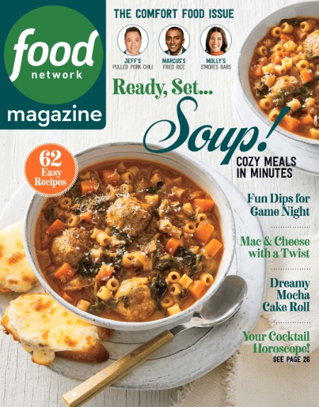 Food NetWork Magazine USA February-March 2025