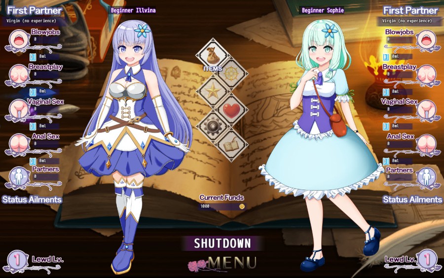 Okra Marine  - Illya and Sophie Ver.2.03 Final + Updates/Fixes + Save (eng) Porn Game