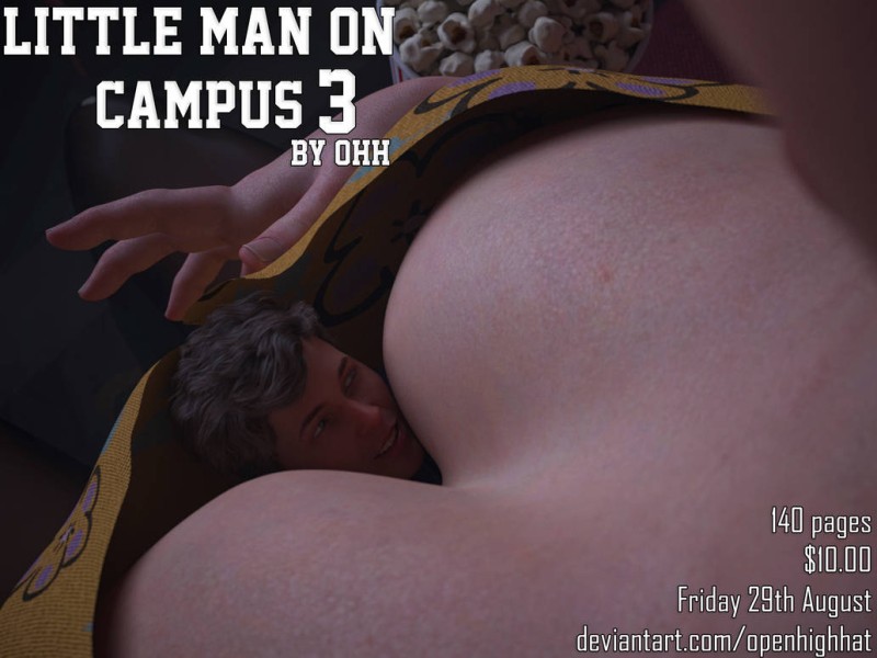 OHH - Little Man on Campus 3 3D Porn Comic