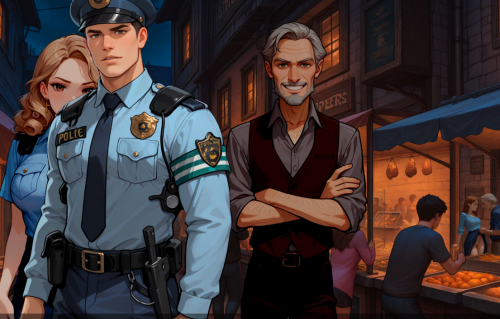BrownHair - Cops and Vices v0.1 Porn Game