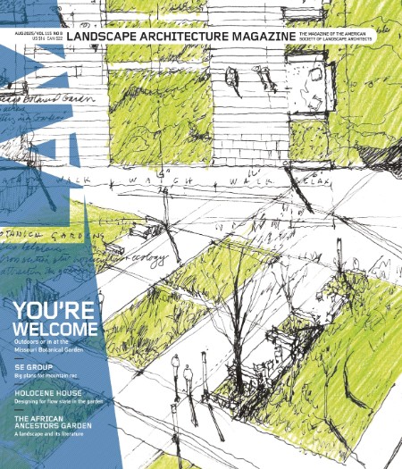Landscape Architecture Magazine USA - August 2025