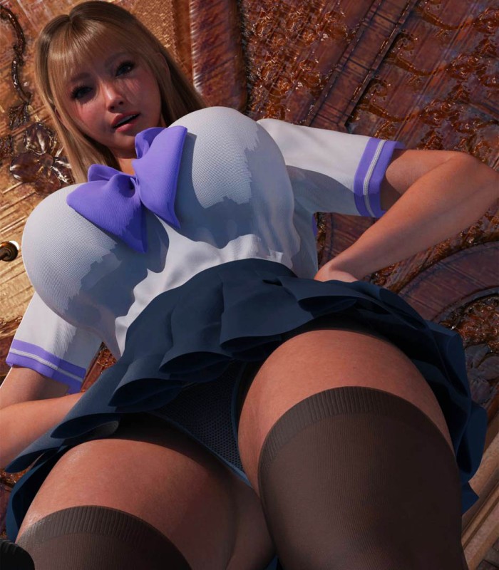 Queen Mio and Her Slaves 3D Porn Comic