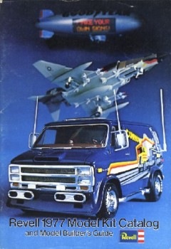 Revell 1977 Model Kit Catalog