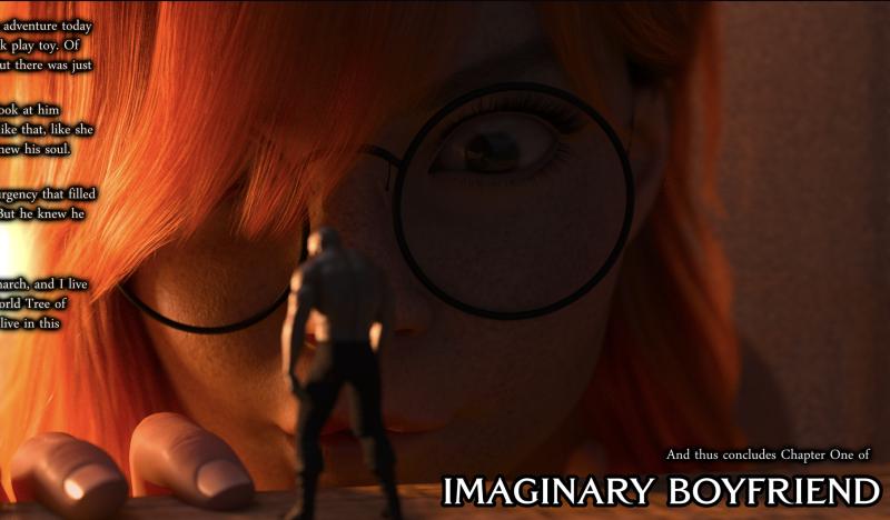 MeasuredMan - Imaginary Boyfriend 3D Porn Comic