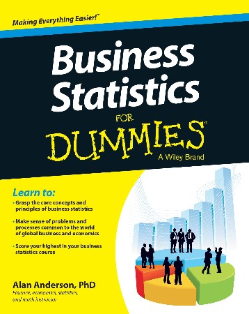 Cover: Business Statistics for Dummies - Anderson