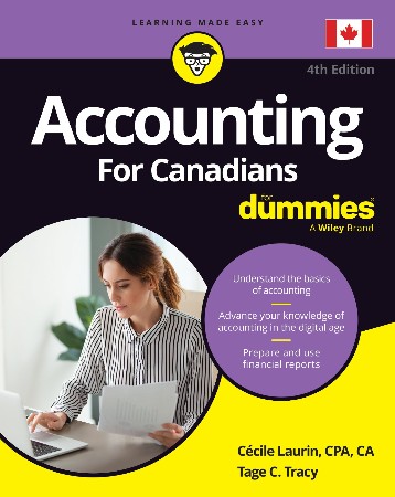 Cover: Accounting For Canadians For Dummies 4 - Laurin
