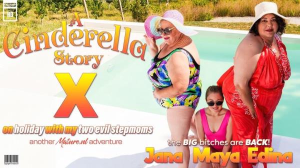 Edina, Jana, Maya - Stepdaughter Maya Must Get Down On Holiday With Her Two Evil Stepmoms Jana & Edina [FullHD 1080p]