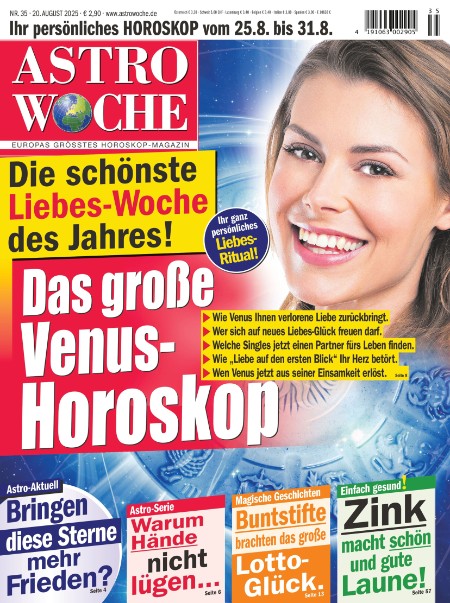 Astrowoche 20.8.2025