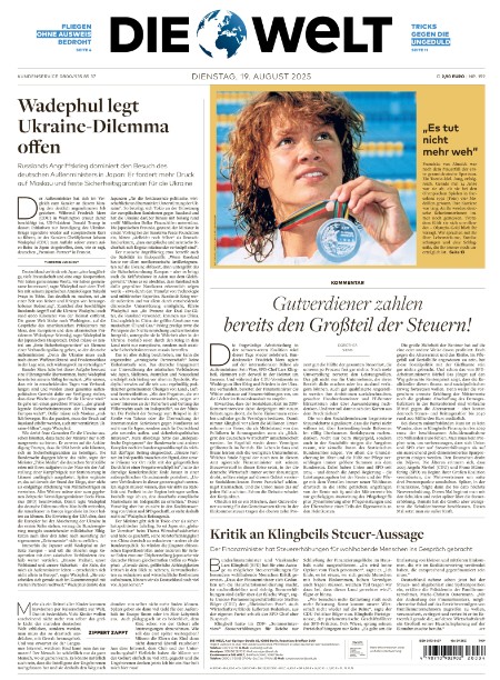 Die Welt 19.8.2025