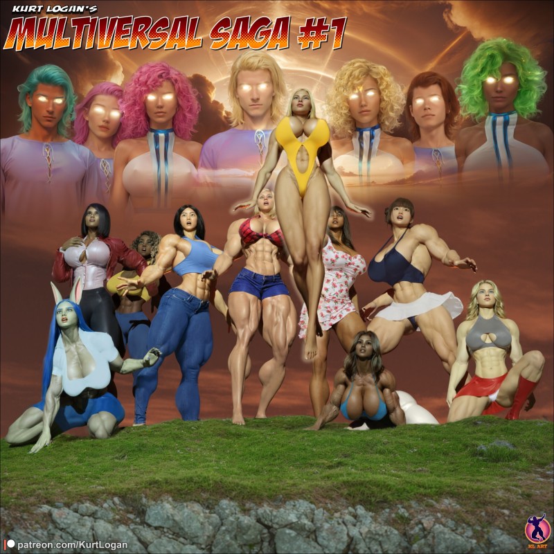 Kurt Logan - Multiversal Saga 3D Porn Comic
