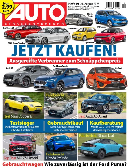 Auto Strassenverkehr 21.8.2025 Auto Strassenverkehr 21.8.2025