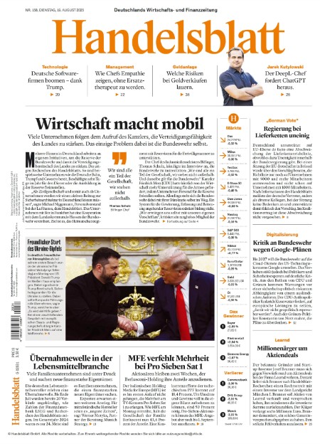 Handelsblatt - 19.2008.2025
