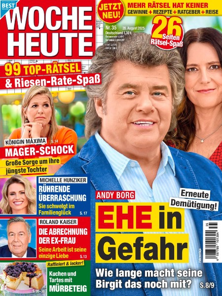Woche Heute 20.8.2025 Woche Heute 20.8.2025