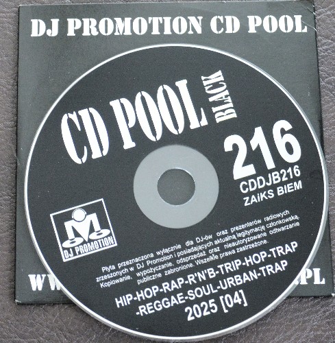 DJ Promotion CD Pool Black 216 (2025) DJ Promotion CD Pool Black 216 (2025)