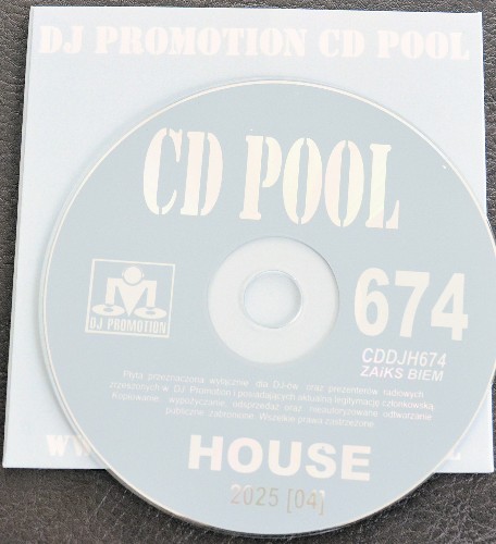 DJ Promotion CD Pool House Mixes 674 (2025) DJ Promotion CD Pool House Mixes 674 (2025)